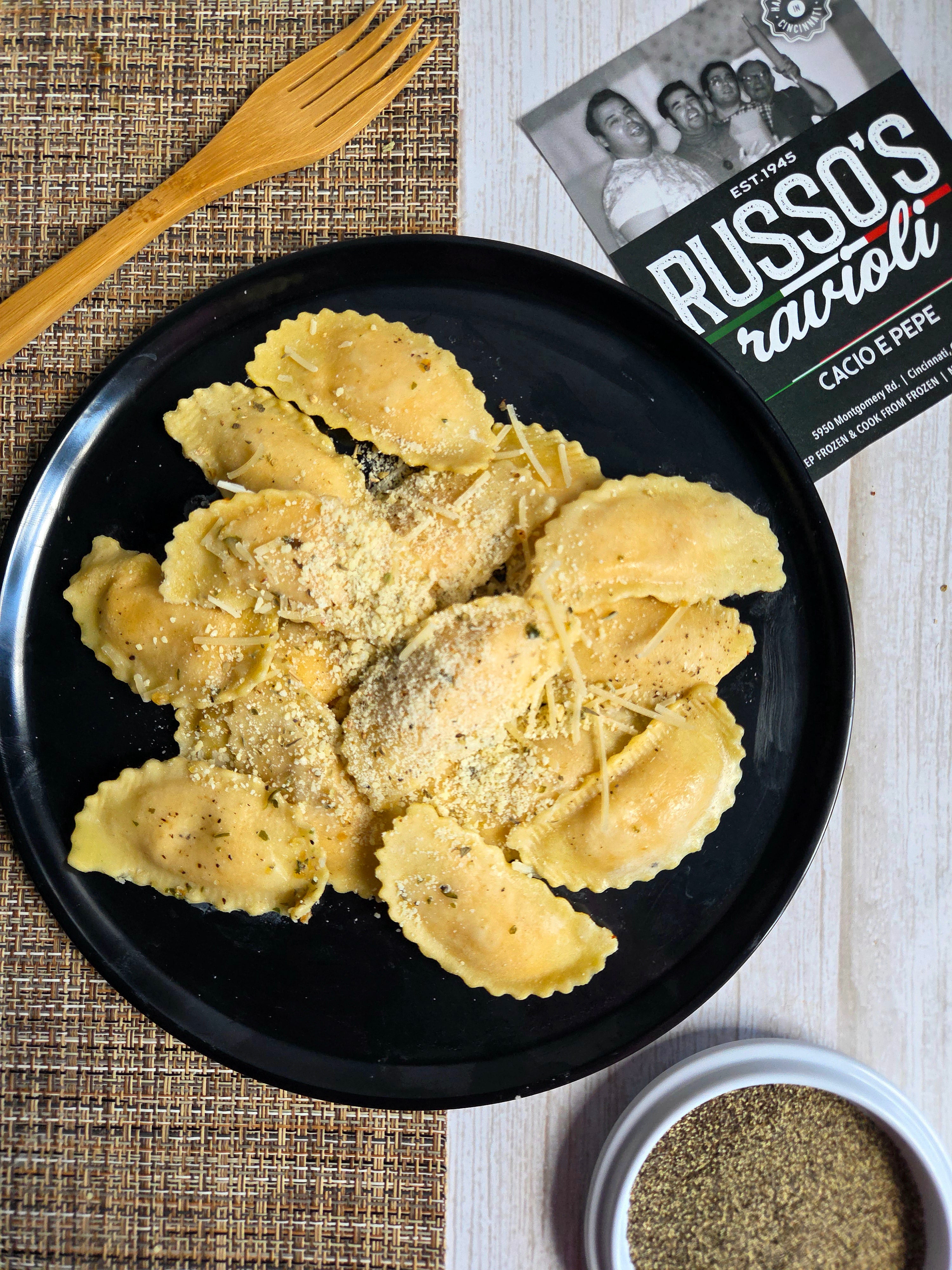 Cacio e Pepe Ravioli