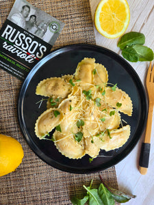 Lemon Basil Ricotta Ravioli