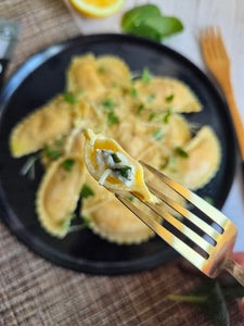 Lemon Basil Ricotta Ravioli